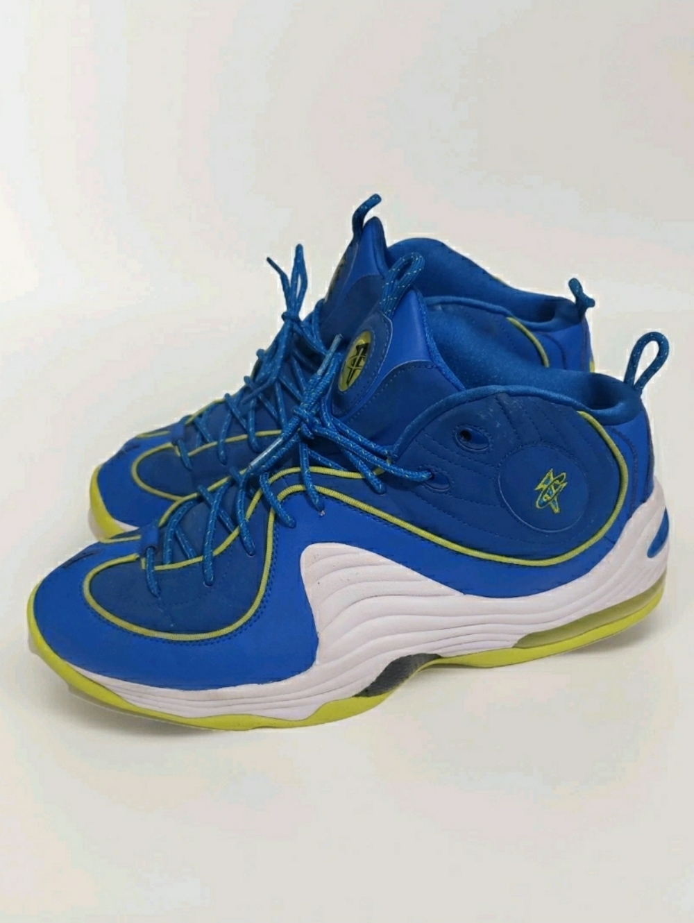 Nike Air Penny 2 LE Sprite 535600-431 Men’s Size 13 Blue Cyber 2012 Basketball.